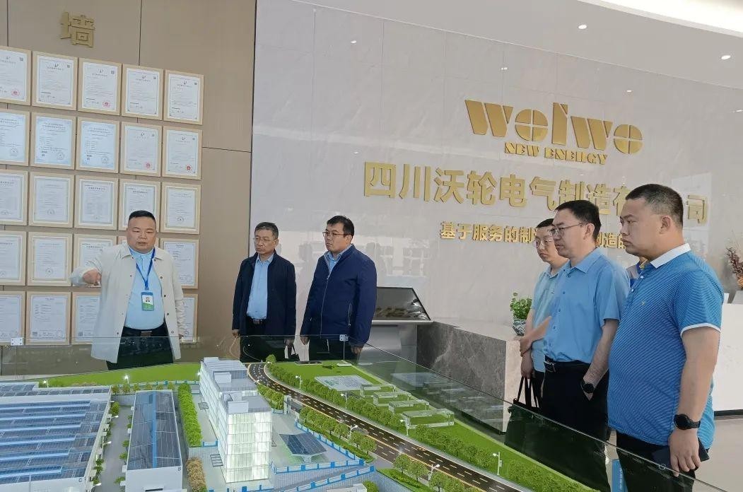 【戰(zhàn)略合作】山東省昌邑市市委常委、市委辦公室主  任相偉率隊(duì)蒞臨沃輪電氣考察交流項(xiàng)目合作事宜